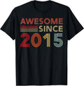 Nine 11yr Bday Son Boy Funny 2015 11th 11 Year Old Birthday T-Shirt