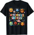 Neurodiverse Universe Autism Awareness Space Men Women Kids T-Shirt