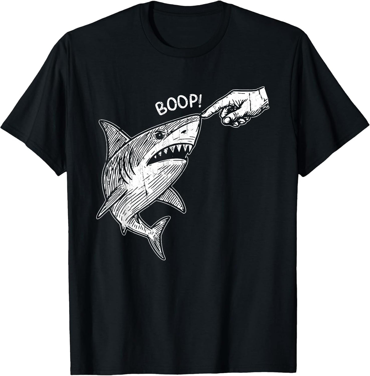 Funny Boop Shark Meme, Funny Shark Humor T-Shirt