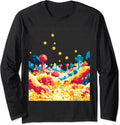 Retro Pixel Art Video Game Design Long Sleeve T-Shirt