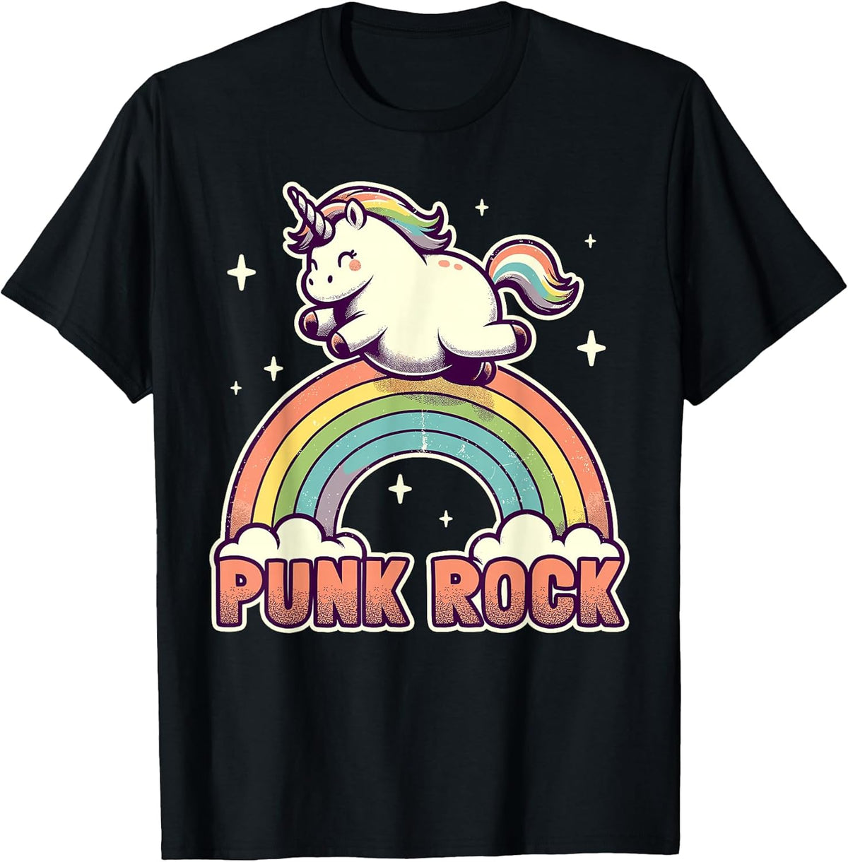 Punk Rock Unicorn I Punk Rock T-Shirt
