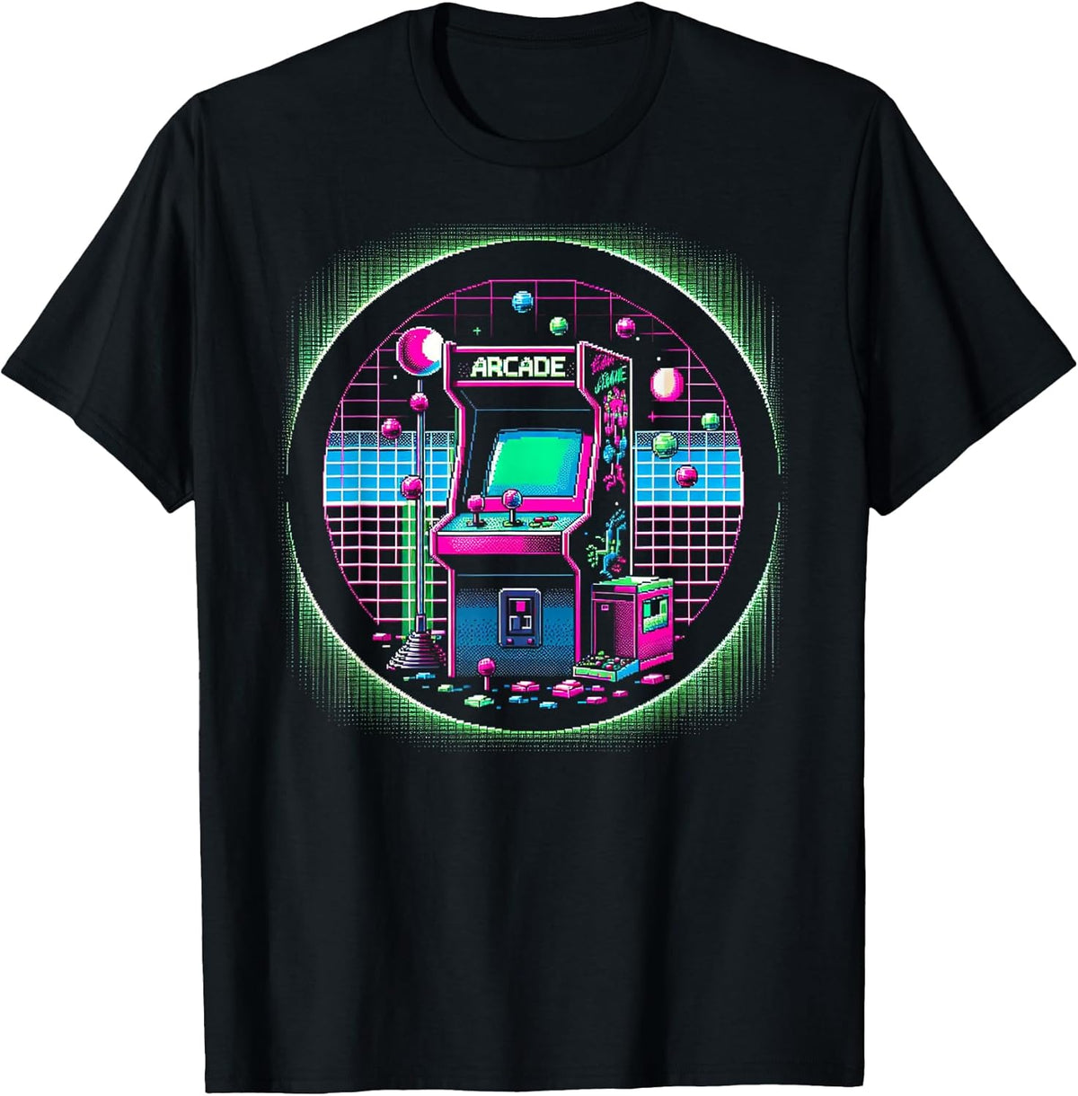 Classic 1980s Arcade Design T-Shirt