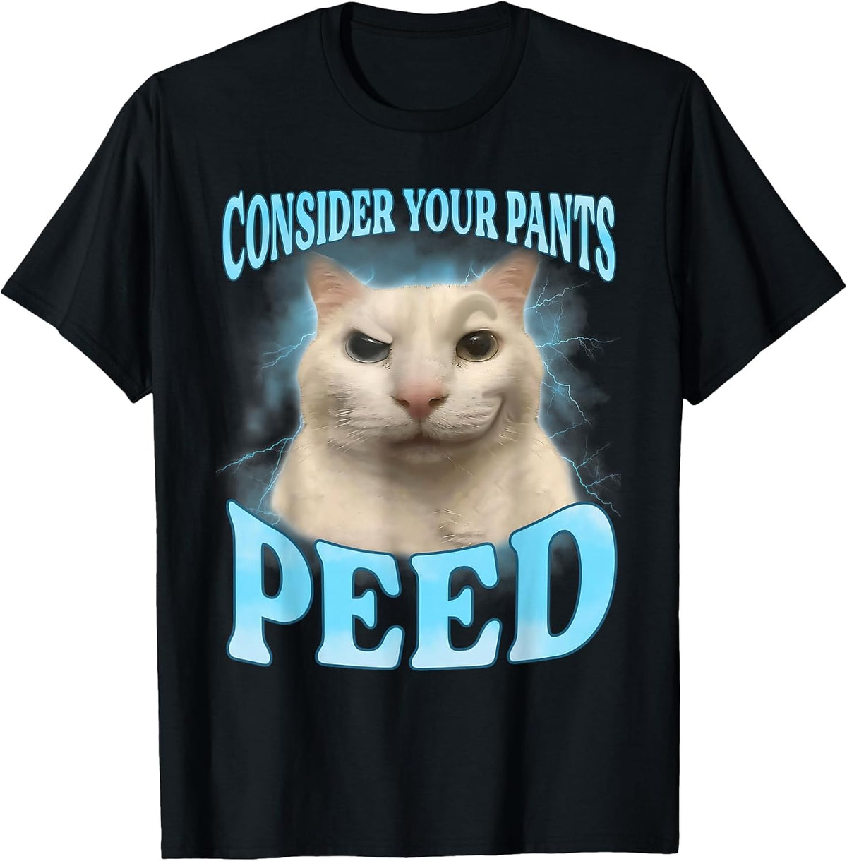 Consider Your Pants Peed Freak Funny Cat Meme Humor Saying T-Shirt