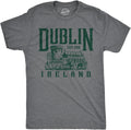 Mens Funny T Shirts Dublin Ireland Sarcastic St Patricks Day Graphic Graphic Novelty Tee for Men