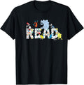 Characters Read Design for Youth and Adult T-Shirt