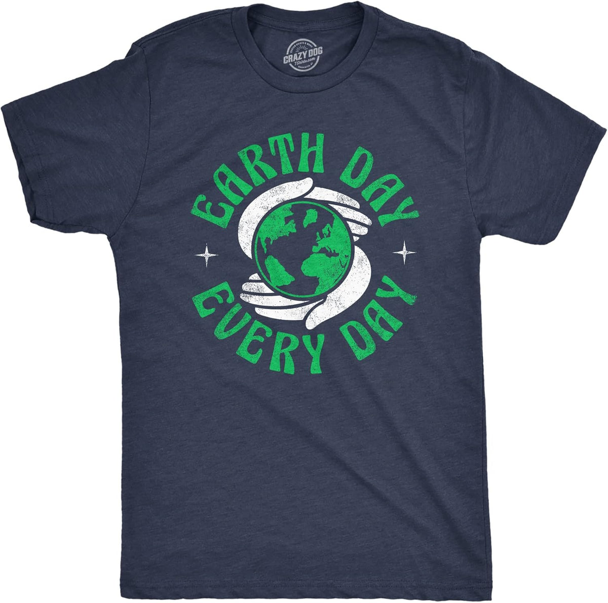 Mens Earth Day T Shirts Funny Green Environmental Graphic Novelty Recycling Tees for Guys
