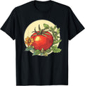 Tomato Garden Vintage Botanical Art T-Shirt
