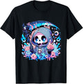 Funny Creepy Pastel Goth Reaper Apparel