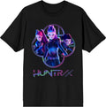 Kpop Demon Hunters Huntrix Capture Color Adult Crew Neck Short Sleeve T-Shirt