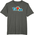Think Skateboards Red Bulb Logo – 90s Skateboard Throwback T-Shirt