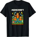 Momcraft Mom Gamer Mum Mother's Day Gift Idea T-Shirt
