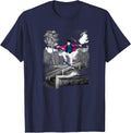 Pixel Art Skater Grinding T-Shirt