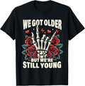 Vintage Elder Emo Moms Club Elder Emo Pop Punk We Got That Older We're Still That Young Unisex Adult T-Shirt