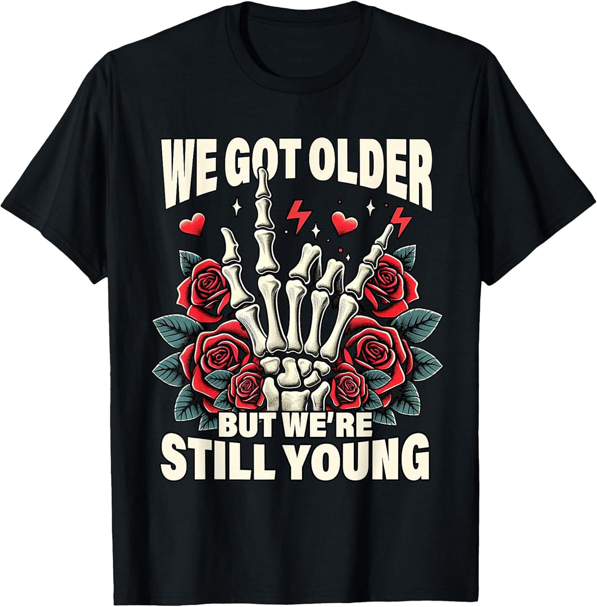Vintage Elder Emo Moms Club Elder Emo Pop Punk We Got That Older We're Still That Young Unisex Adult T-Shirt