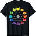Cat Themed Artist Color Wheel Educational Art