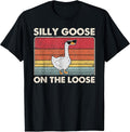 Silly Goose Shirt, Graphic Tees Men, Funny Shirts for Men T-Shirt