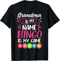 Grandma Bingo Player Funny Bingo Quote Design T-Shirt