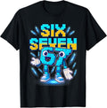 Six Seven Brainrot Italian Funny 67 Kids Gaming Meme T-Shirt