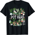 Plant Lover and Gardener: Pot Head Succulent Short Sleeve T-Shirt