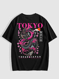 Men & Women Y2K Goth Shirt Emo Alt Cross Graphic Tee Short Sleeve T-Shirt Oversized Baggy Tops Streetwear