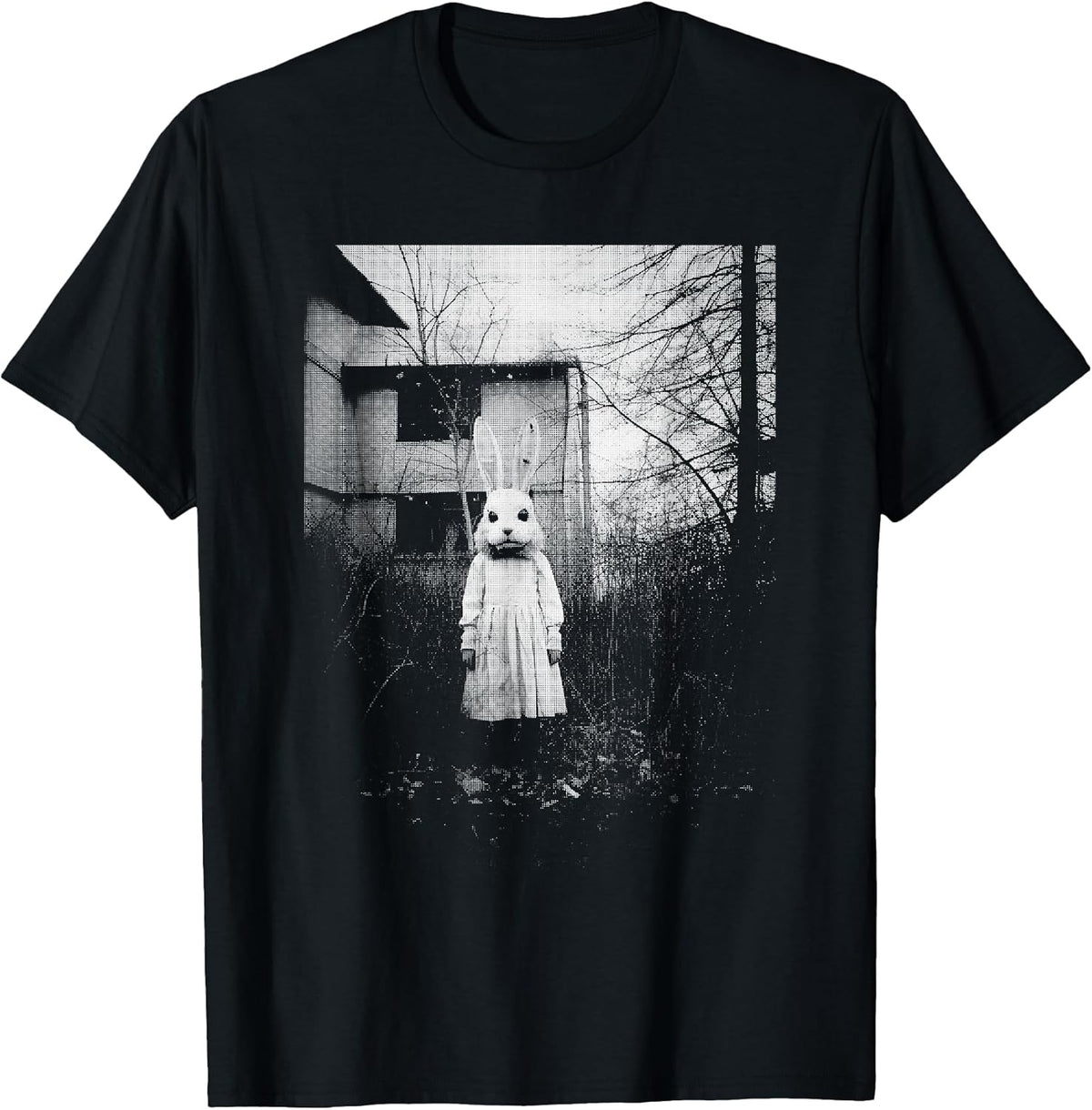 Horror Bunny Rabbit | Dark Creepy Unholy Gothic Halloween T-Shirt