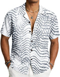 Hawaiian Shirt for Men Short Sleeve Button Down Men’s Unique Aloha Shirts for Beach Party, Vacation, Festival and Casual Wear