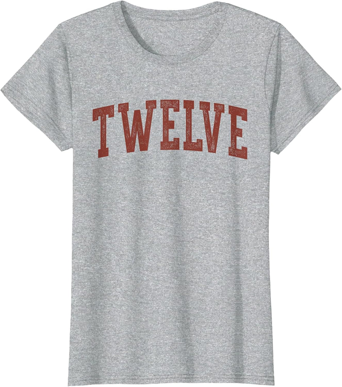Twelve Minimalist 12th Birthday Design 12-Year-Old T-Shirt