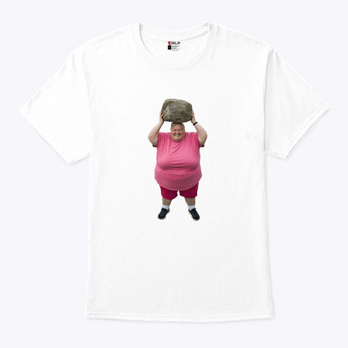AI Glass Bridge Rock Lady T Shirt