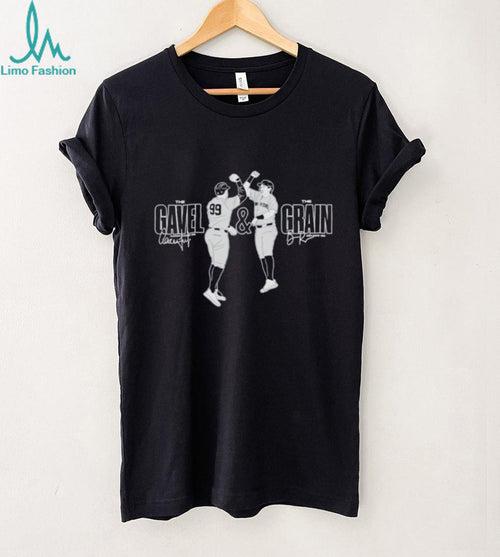Aaron Judge The Gavel and The Grain New York Baseball Signature T Shirt