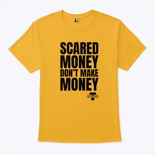 Aaron Rodgers Scared Money Don’t Make Money T Shirt