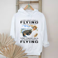 Airplane Pilot Cockpit Aviation Travel Retro Style Eldery Men Aviation Shirt