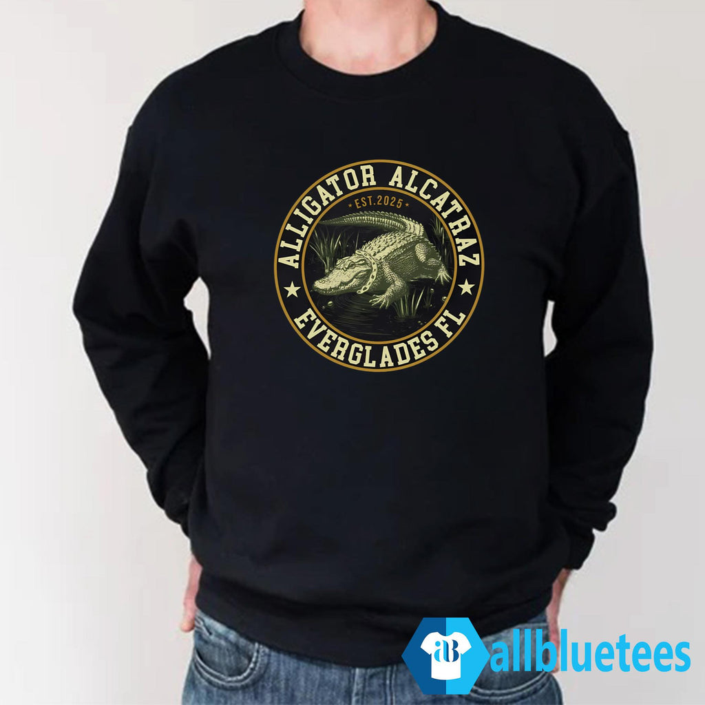 Alligator Alcatraz Florida Everglades Parody Shirt