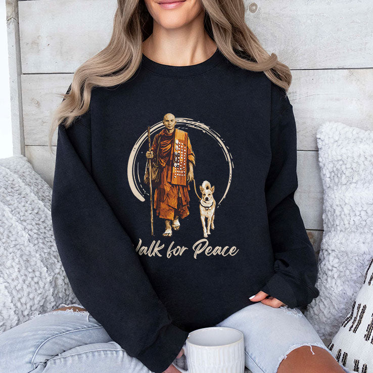 Aloka Dog Walk For Peace T Shirt