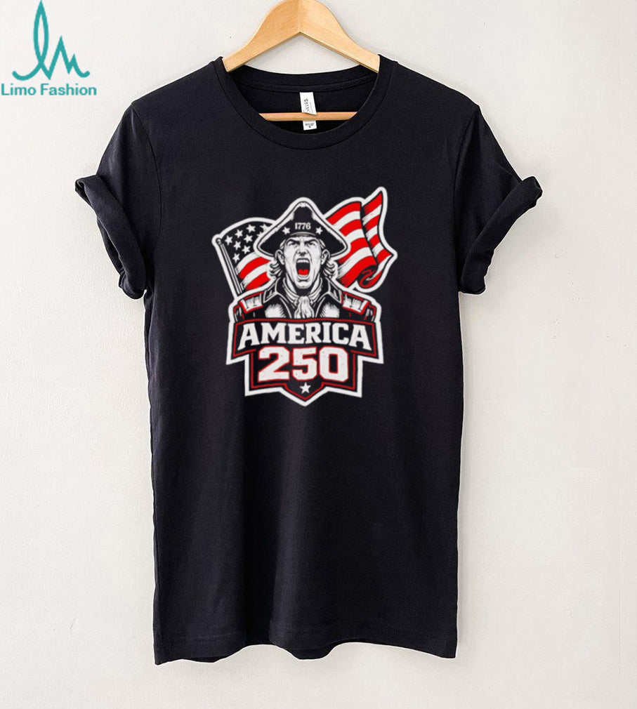 America 250 Patriot 1776 Revolutionary War Anniversary T Shirt