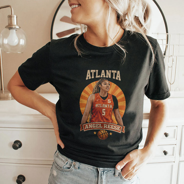 Angel Reese Atlanta Dream Basketball T Shirt
