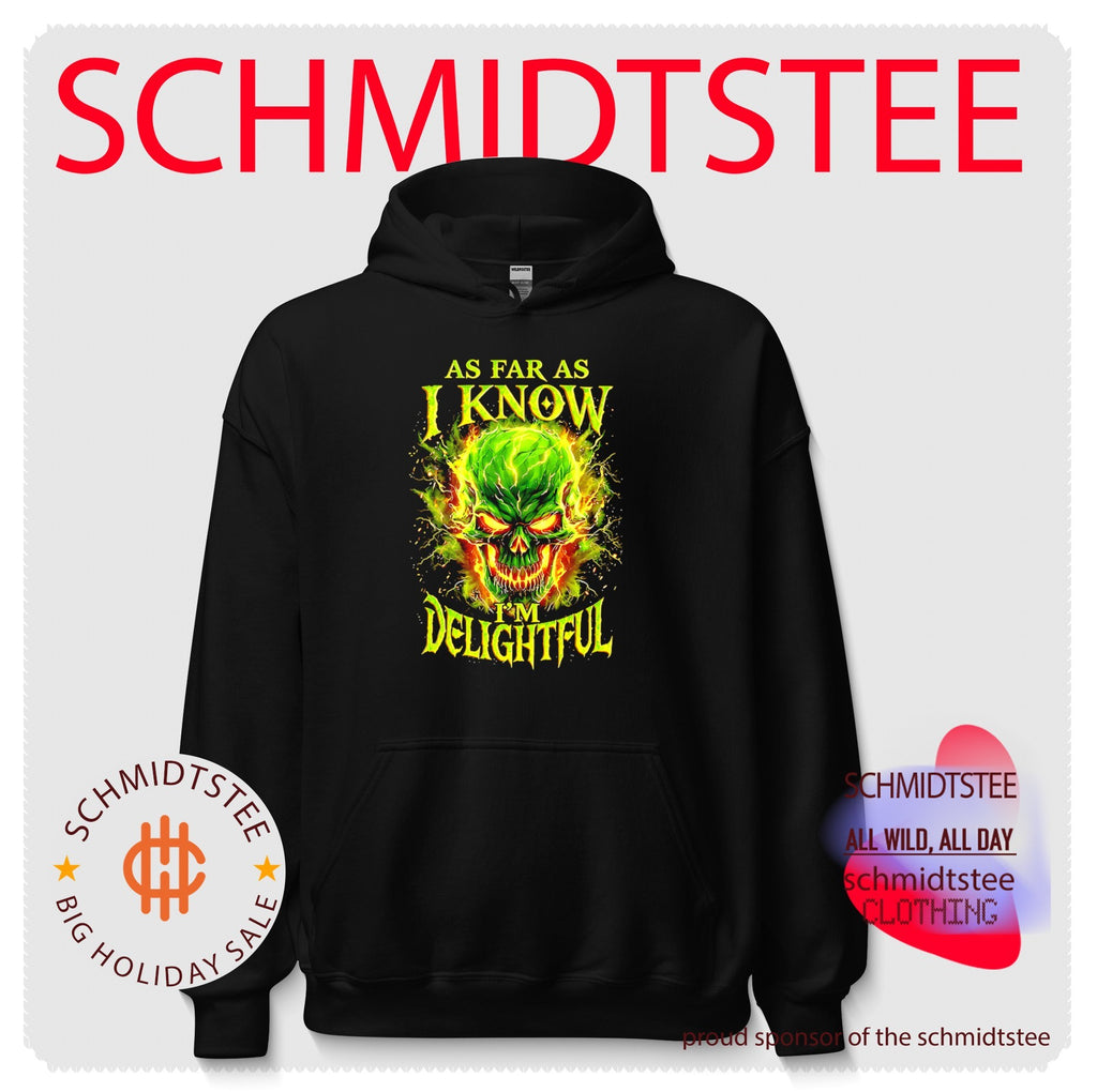 As far as I know I’m delightful skull illustration shirt
