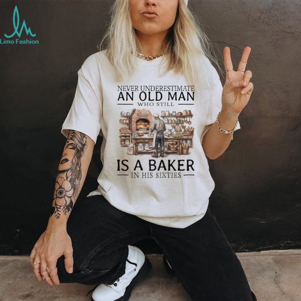 Baker Old Man Sixties Baking Professional OcShirtation Shirt