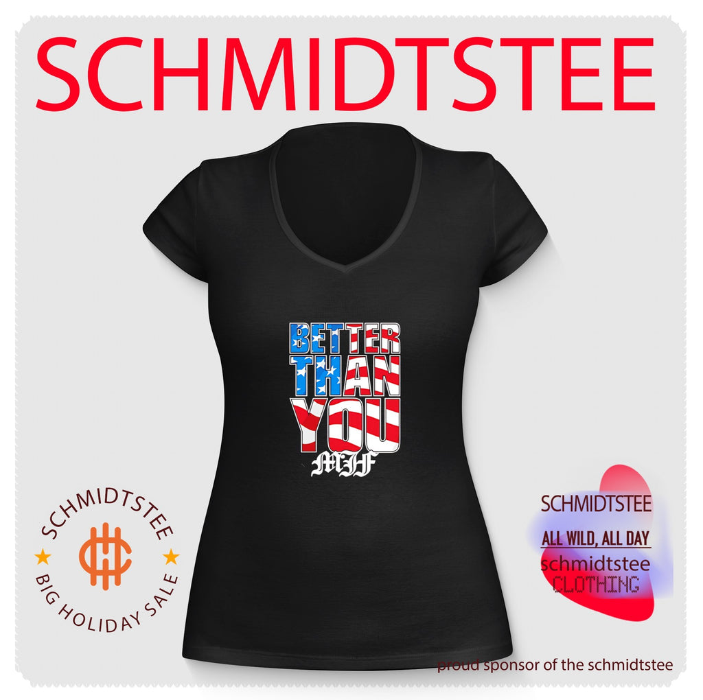 Better than you MJF American flag filler shirt