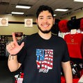 Better than you MJF American flag filler shirt