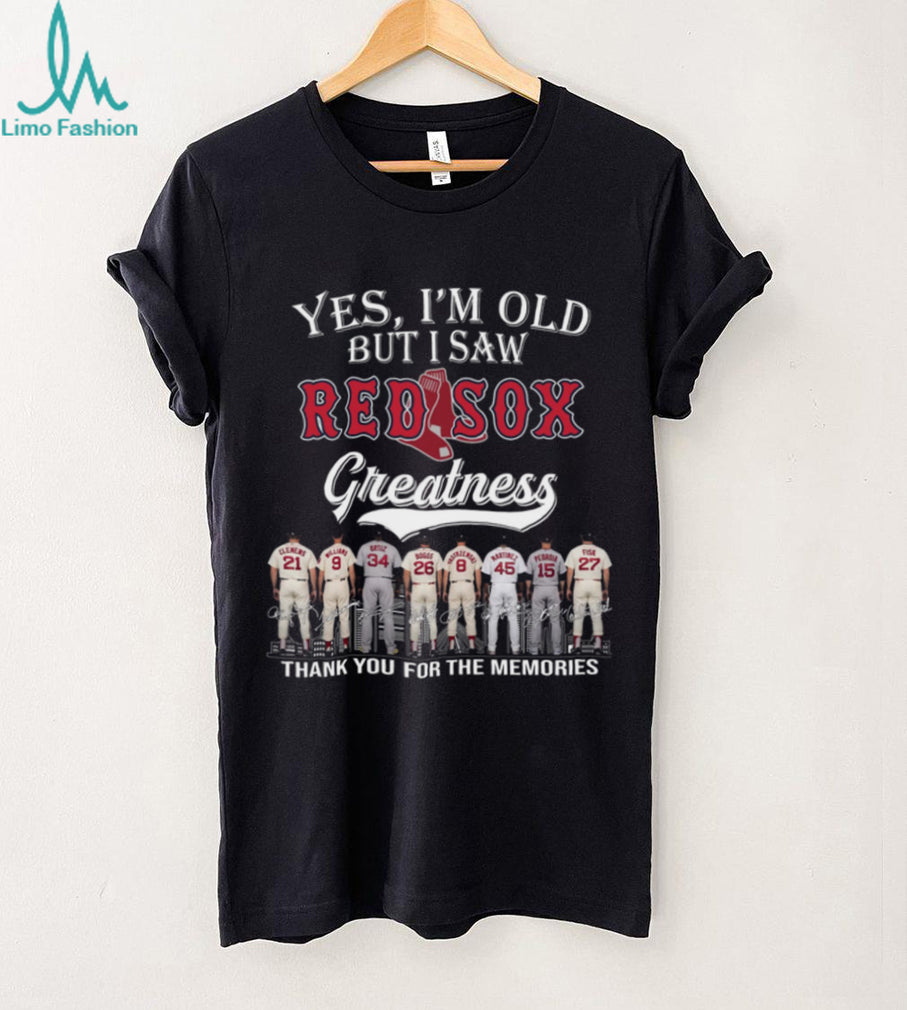 Boston Red Sox MLB Baseball Team Legends Vintage Style Retro Fan Men Women Shirt