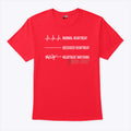 Boston Red Sox Normal Heartbeat Deceased Heartbeat Heartbeat Watching Shirt
