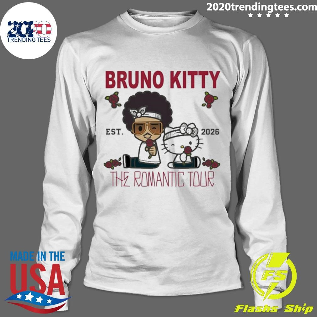 Bruno Kitty Mars The Romantic Tour EST. 2026 Shirt