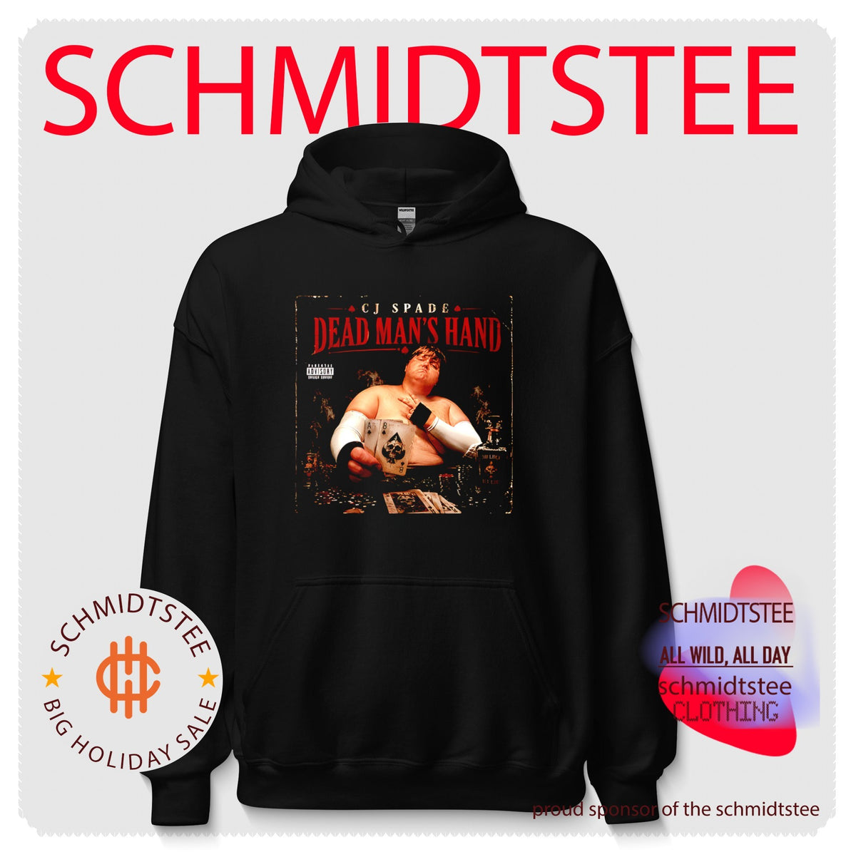 CJ Spade dead man’s hand graphic cool shirt