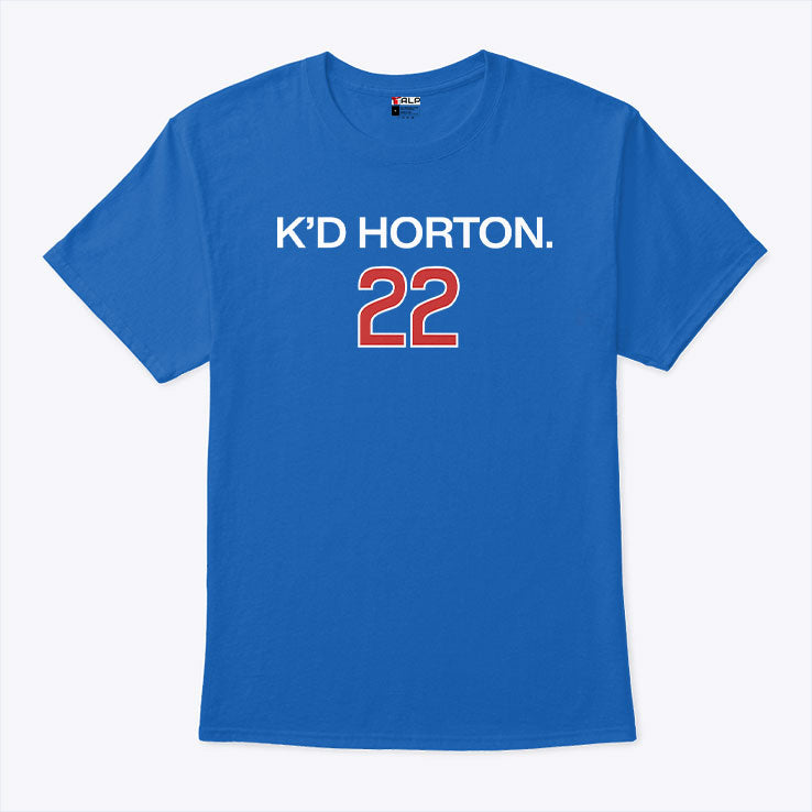 Cade Horton K’D Horton 22 Chicago Cubs T Shirt