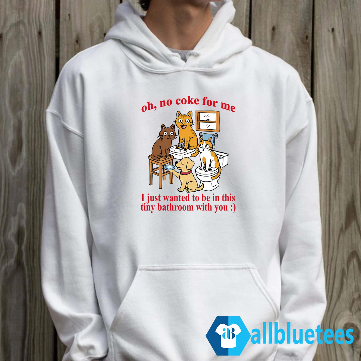 Cat Bathroom No Coke For Me I Just Wanted To Be In This Shirt