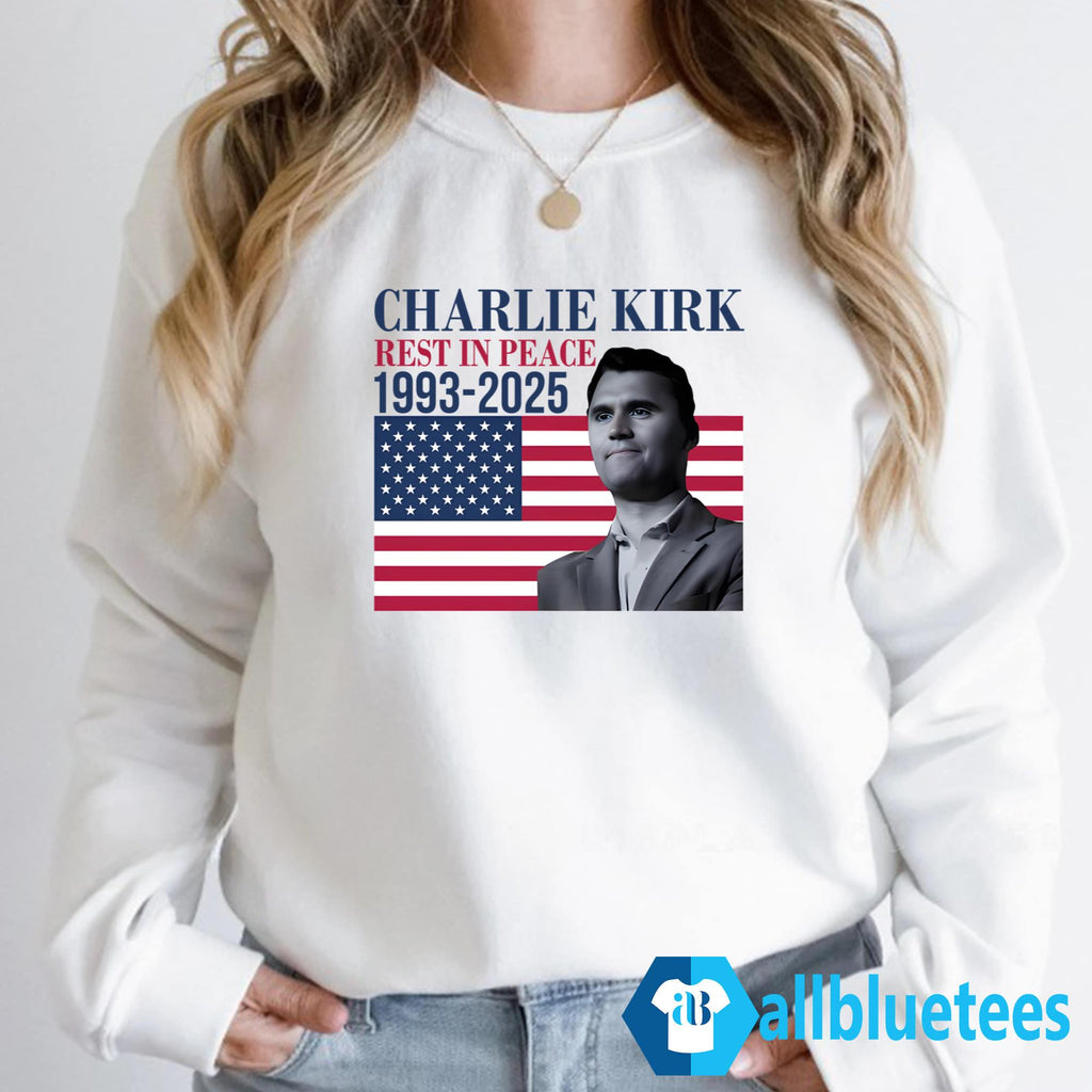 Charlie Kirk Rest In Peace 1993-2025 Shirt