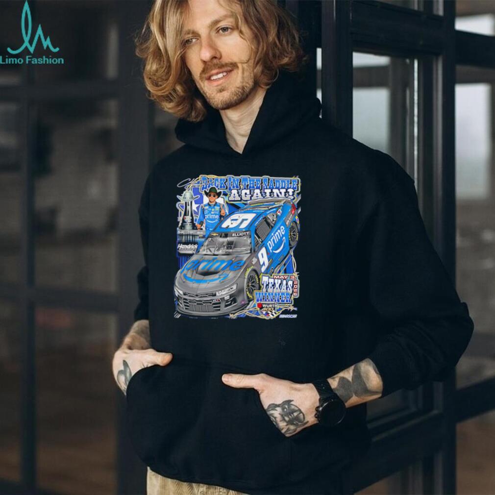 Chase Elliott NASCAR Texas Winner 2024 Back in the Saddle Racing T Shirt