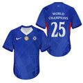 Chelsea 2025 FIFA Club World Cup Champions Men V-neck Jersey