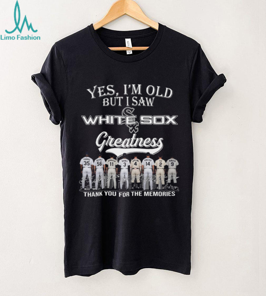 Chicago White Sox MLB Baseball Team Legends Vintage Style Retro Fan Men Women Shirt