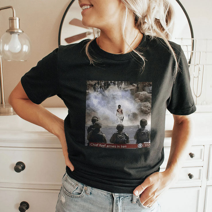 Chief Keef Arrives In Iran War Is Over T Shirt